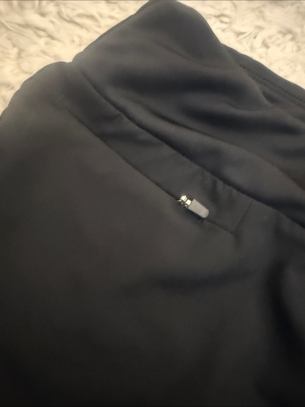 Hang Ten Women's Black Athletic Shorts with Zip Pocket - Picture 6 of 10